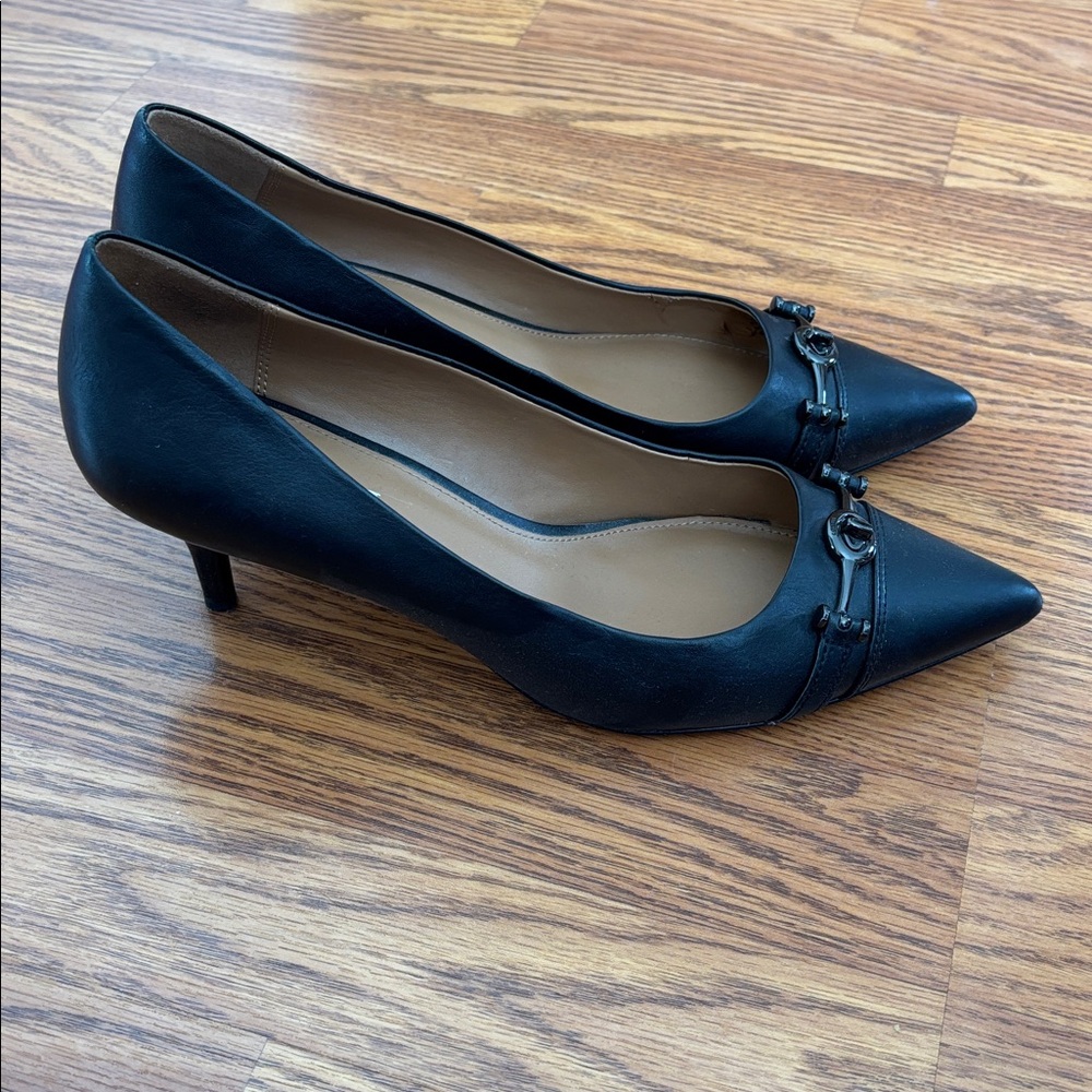 Coach black kitten heels - Picture 6 of 9